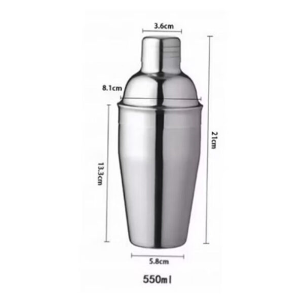 Shaker Stainless 550ml